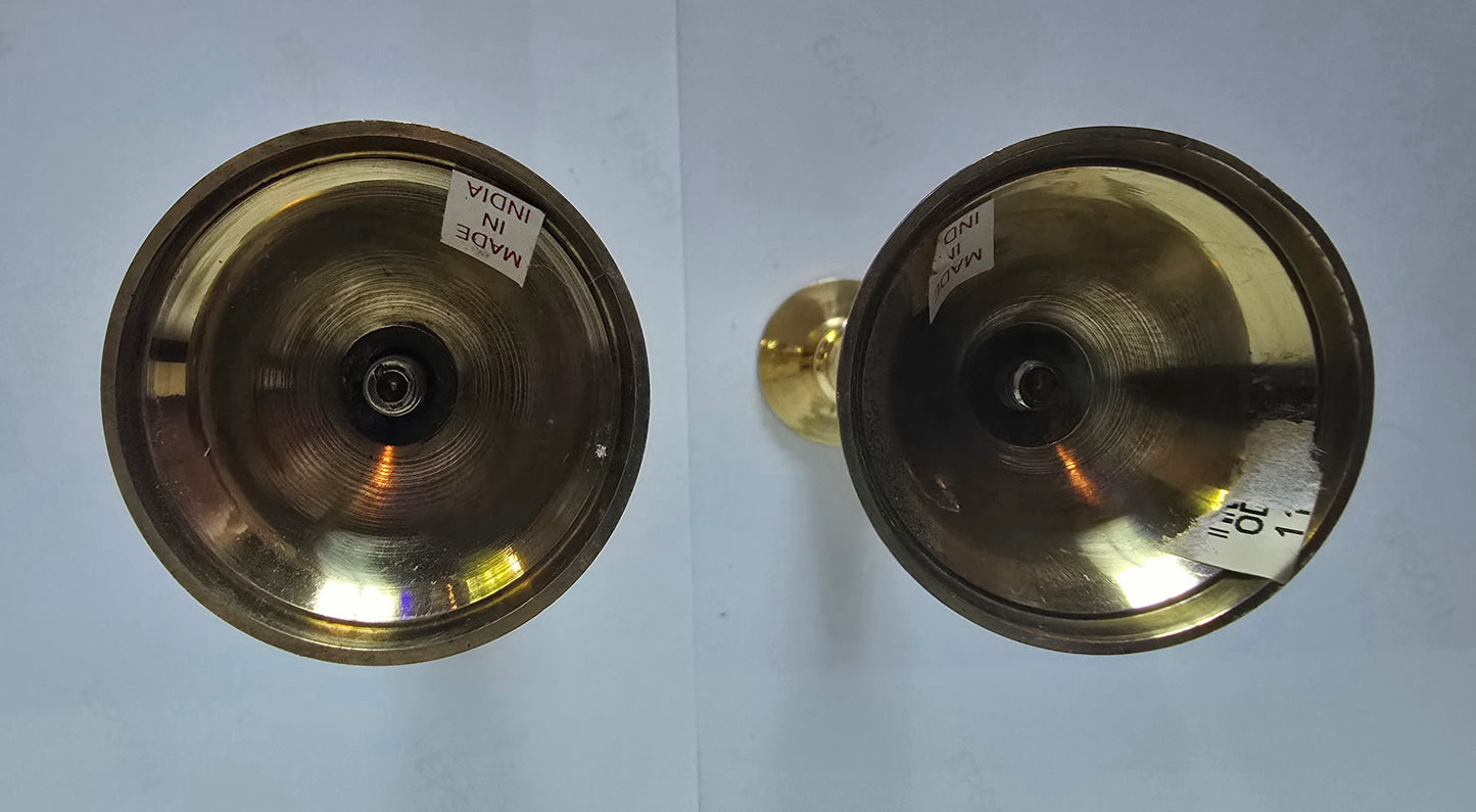 Small Brass Candlesticks