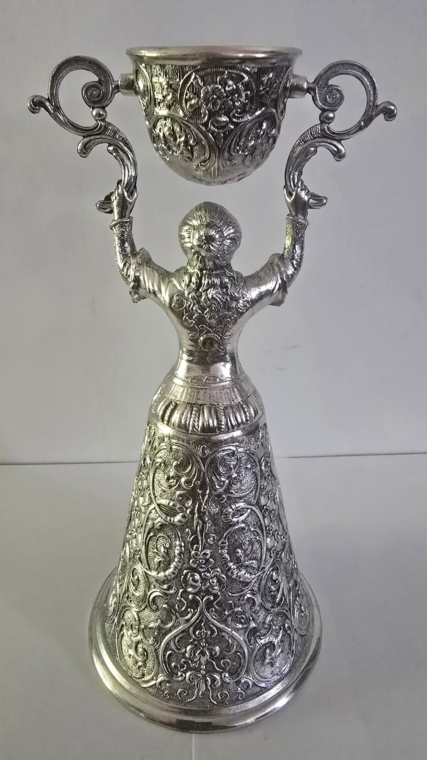 Vintage Silver-Plated German Wedding Cup